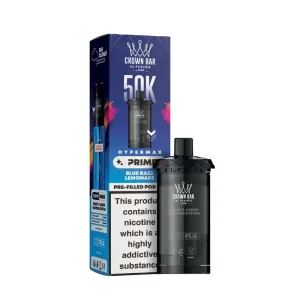 Al Fakher 50K Hypermax Prime Blue Razz Lemonade Refill Pod