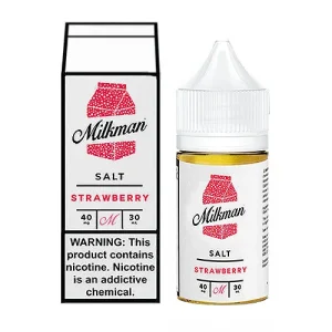 Strawberry by The Milkman Salt 30ml - Ejuice Store