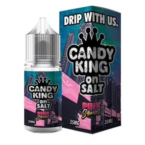 Candy King On Salt Pink Squares 30ml Vape Juice | $9.95