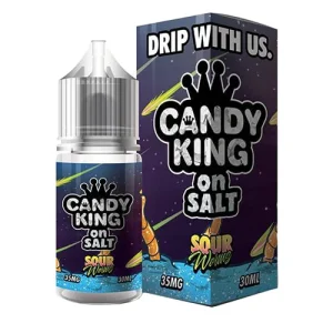 Sour Worms by Candy King On Salt 30ml - Ejuice Store