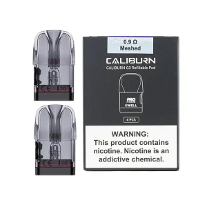 Uwell Caliburn G3 Replacement Pods – 4 Pack
