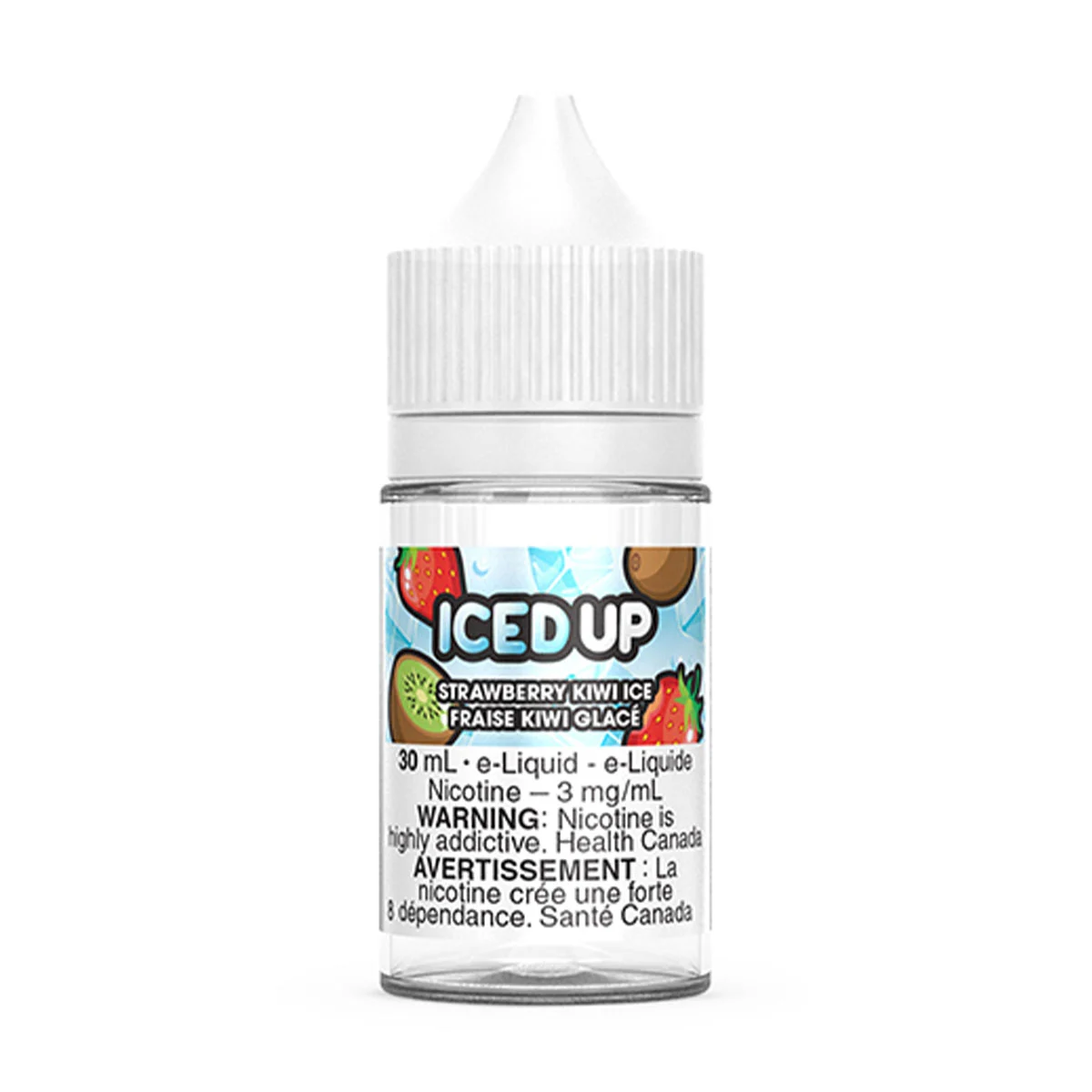Strawberry Kiwi Ice – Iced Up E-Liquid - Image 2