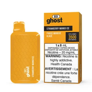 Strawberry Mango Ice Ghost Box – Disposable Vape