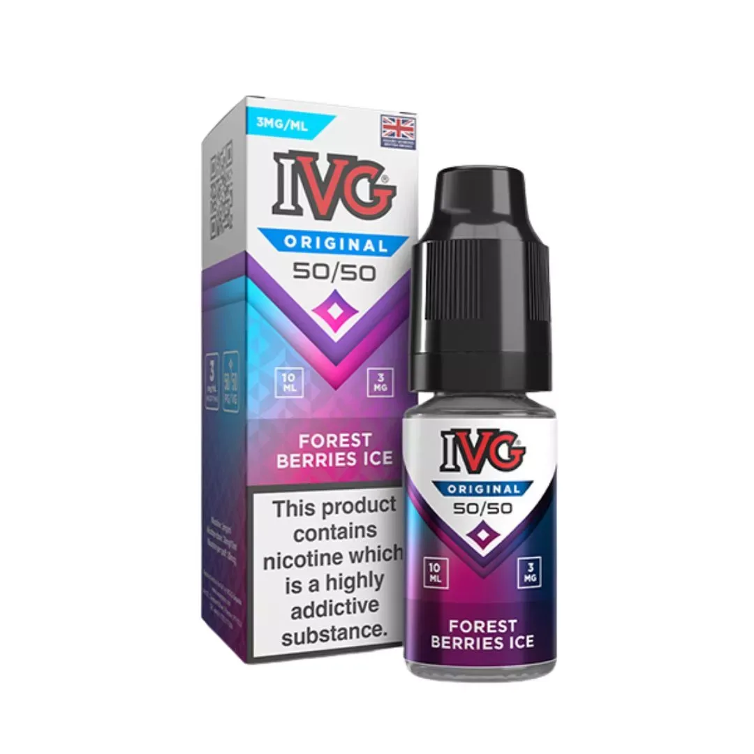 IVG Original Forrest Berries Ice 50:50 E-liquid 10ml