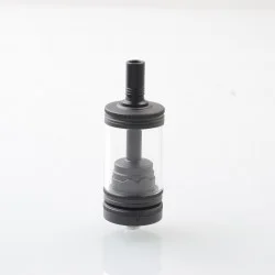 Authentic Ambition Mods Revorie MTL RTA Rebuildable Atomizer - Black, Air Pins 0.8, 1.0, 1.2mm, 5.0ml, 23mm Diameter