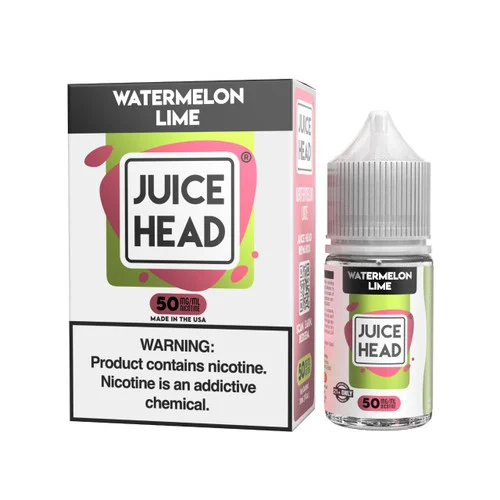 Juice Head Watermelon Lime Salts 30ml E-Juice - Image 2