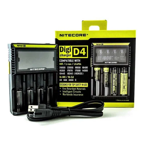 NiteCore D4 Battery Charger - 4 Bay - Image 2