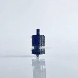 RekaVape Old School Ost R Dama Style MTL RTA Atomizer - Black, 316SS + POM, Air Pin 1.0, 1.2, 1.5, 1.8mm, 3.5ml, 22mm Diameter