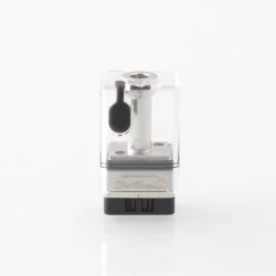 YFTK DotShell 2 DotShell2 Style RBA Tank Kit for dotMod dotAIO V1 / V2 AIO Pod - Silver, 1.0, 1.2, 1.3, 1.5, 2.0mm