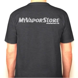 Classic V Neck Shirt - Charcoal/White