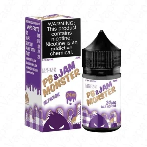 Jam Monster PB&J NTD Salts Grape