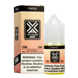 Peach Ice VaporLax Salt