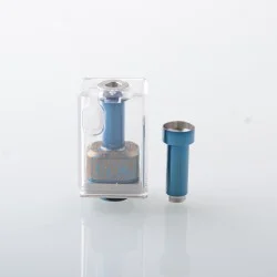Sturdy One Style RBA Tank Kit for dotMod dotAIO V1 / V2 / V2 Lite / BB / Billet / Boro Mod - Nautica Blue, 1, 2, 2.5, 3.0, 4.0mm