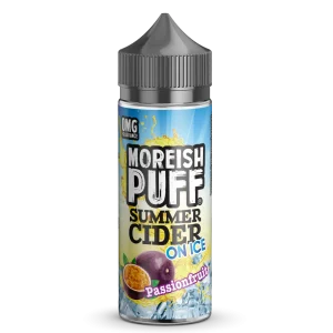 Moreish Puff Summer Cider On Ice Passionfruit 100ml Shortfill