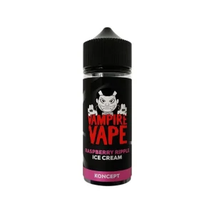 Vampire Vape Desserts Raspberry Ripple Ice Cream 100ml Shortfill E-Liquid