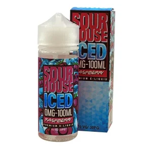 Sour House Sour Raspberry Iced 100ml Shortfill