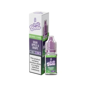 Ohm Brew Double Brew Sour Apple & Grape 10ml Nic Salt