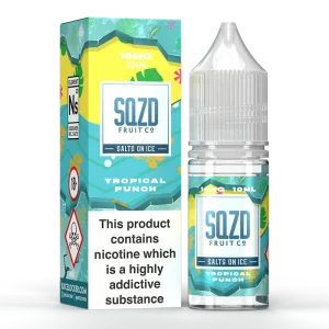 SQZD On Ice Tropical Punch 10ml Nic Salt