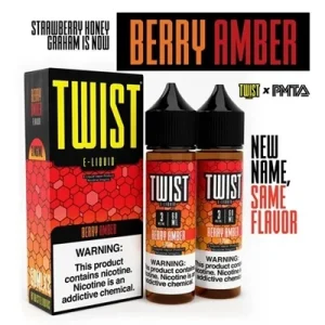 Berry Amber (Strawberry Honey Graham) by Twist 120mL