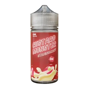 Strawberry Custard Monster eJuice Nicotine Free 100ml