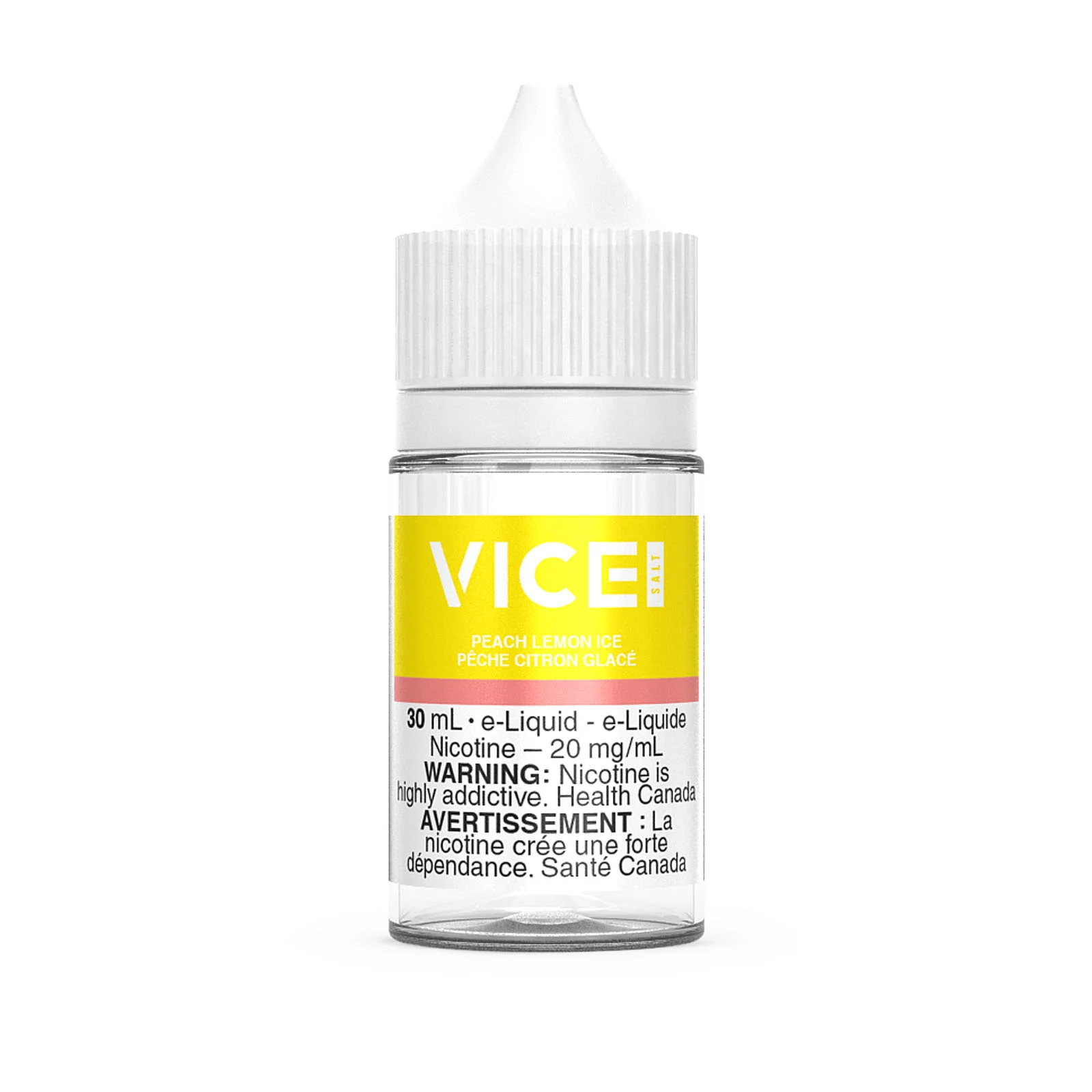 Peach Lemon Ice SALT – Vice Salt E-Liquid