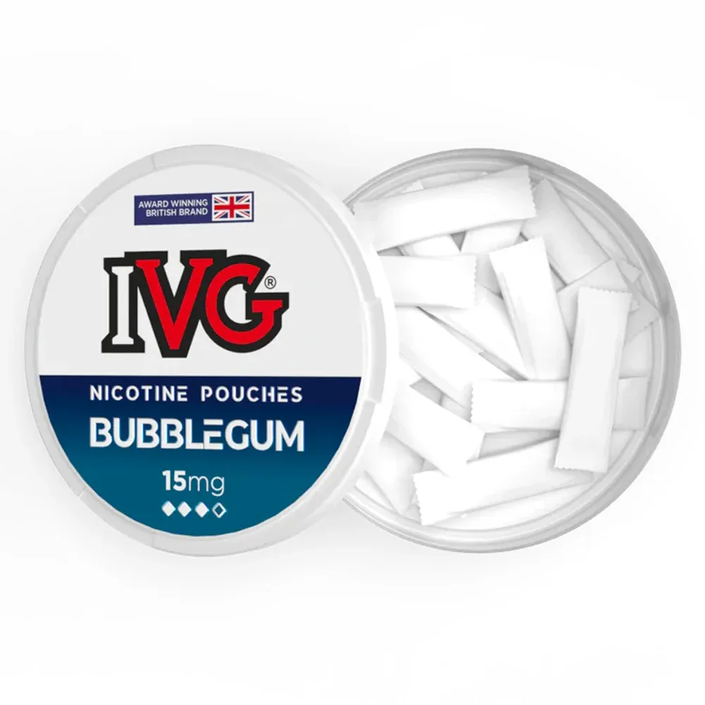 Bubblegum IVG Nicotine Pouches - Image 2