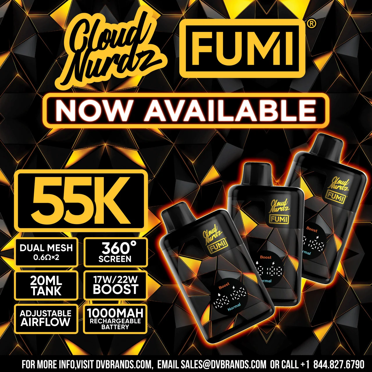 Cloud Nurdz x FUMI 55K