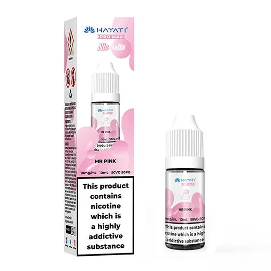 Hayati Pro Max Mr Pink 10ml Nic Salt