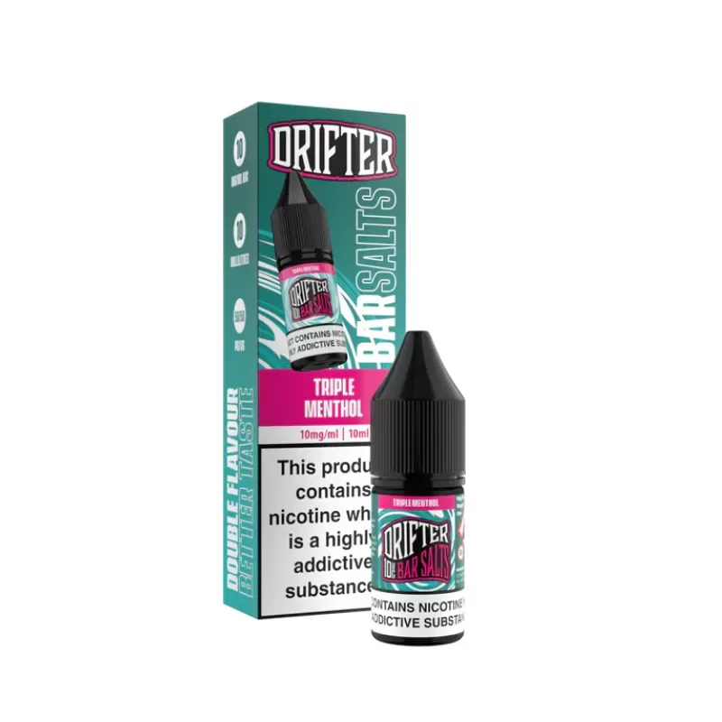 Drifter Bar Salts Triple Menthol 10ml Nic Salt E-liquid