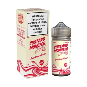 Custard Monster Swirl Edition Strawberry Vanilla 100ml E-Juice