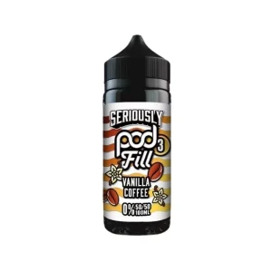 Doozy Seriously Pod Fill Vanilla Coffee 100ml Shortfill