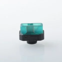Kontrl Mag Style 510 Drip Tip - Black Blue, Aluminum + Resin