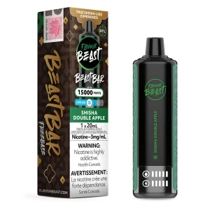 Shisha Double Apple Low Ice Flavour Beast Beast Bar 15K – Disposable Vape