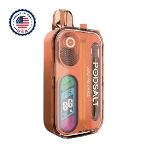 Juicy Peach Ice POD SALT Hit 40K