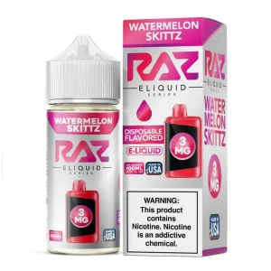 Pod Juice x RAZ Watermelon Skittz Tobacco Free Nicotine E-Juice 100ml
