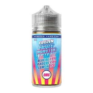 Blueberry Raspberry Lemon Ice Frozen Fruit Monster eJuice Nicotine Free