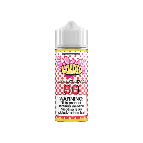 Loaded Strawberry Jelly Donut 120ml E-Juice - Image 2