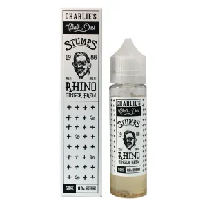 Charlie's Chalk Dust Stumps Rhino 50ml Shortfill