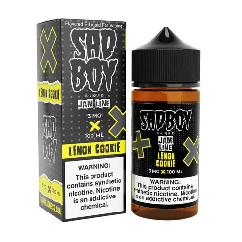 SadBoy JamLine Lemon Jam Synthetic Nicotine 100ml E-Juice - Image 2