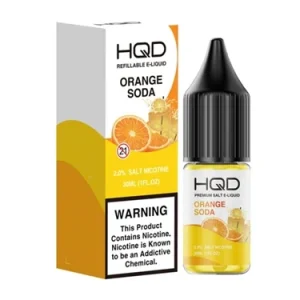 HQD Salt Orange Soda 30mL E-Juice