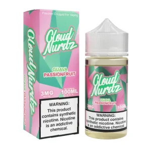 Cloud Nurdz Pink Guava Passion 100ml Vape Juice