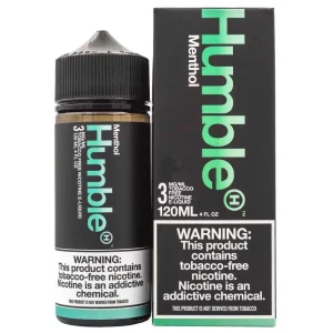 Humble Menthol 120ml Tobacco Free Nicotine E-Juice