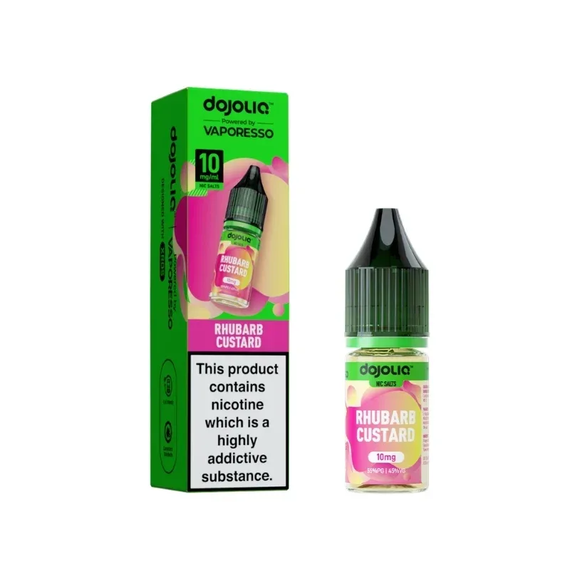 Vaporesso Dojoliq Rhubarb Custard 10ml Nic Salt