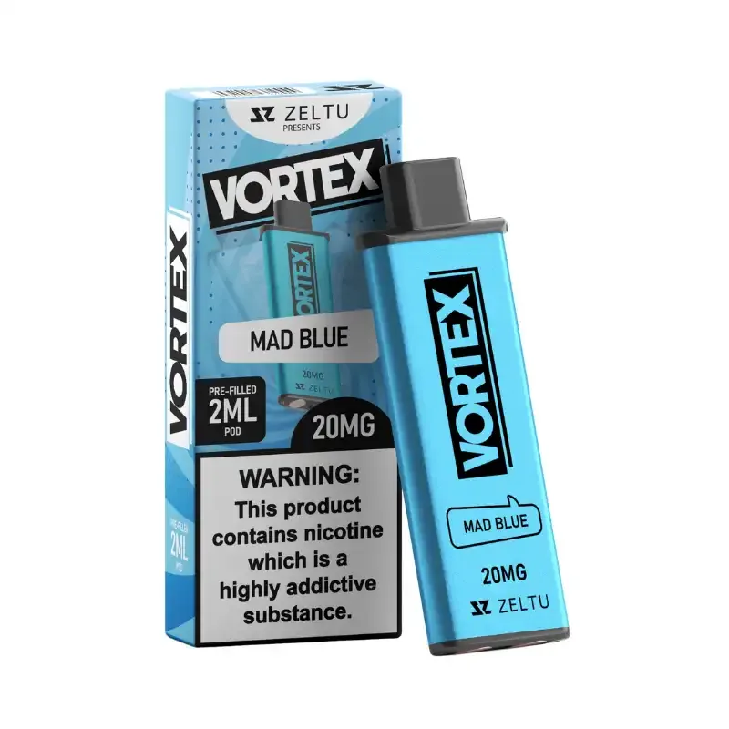 Zeltu X3 Vortex Mad Blue Prefilled Pod - Image 2