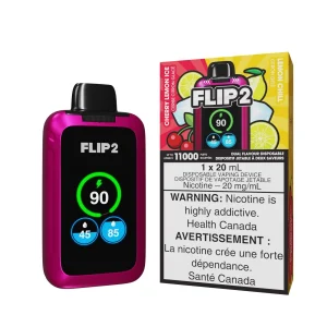Cherry Lemon Ice and Lemon Chill Flip 2 – Disposable Vape