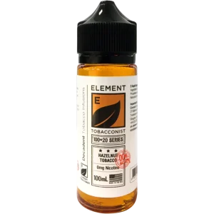 Element Tobacconist Hazelnut Tobacco 100ml Shortfill