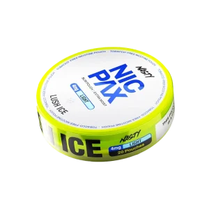 Lush Ice Nasty Nic Pax Nicotine Pouches