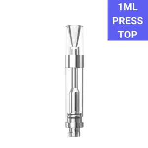 iKrusher TUX 1ml Empty Vape Cartridge – Press Top