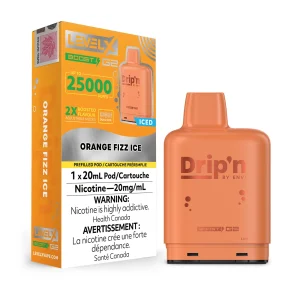 Orange Fizz Ice Drip’n Boost G2 – Level X Pod