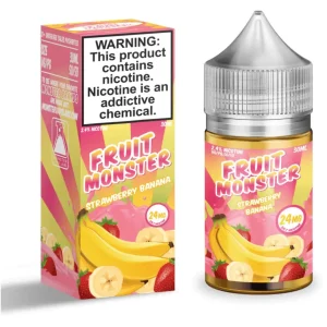 Fruit Monster Strawberry Banana Salt 30ml E-Juice